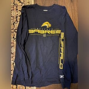 Vintage NHL Buffalo Sabres Hockey Long Sleeve Tee